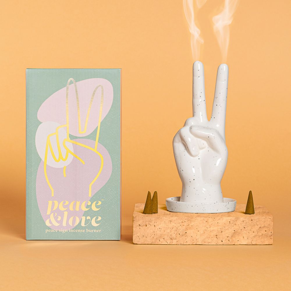 Porte-encens Peace & Love