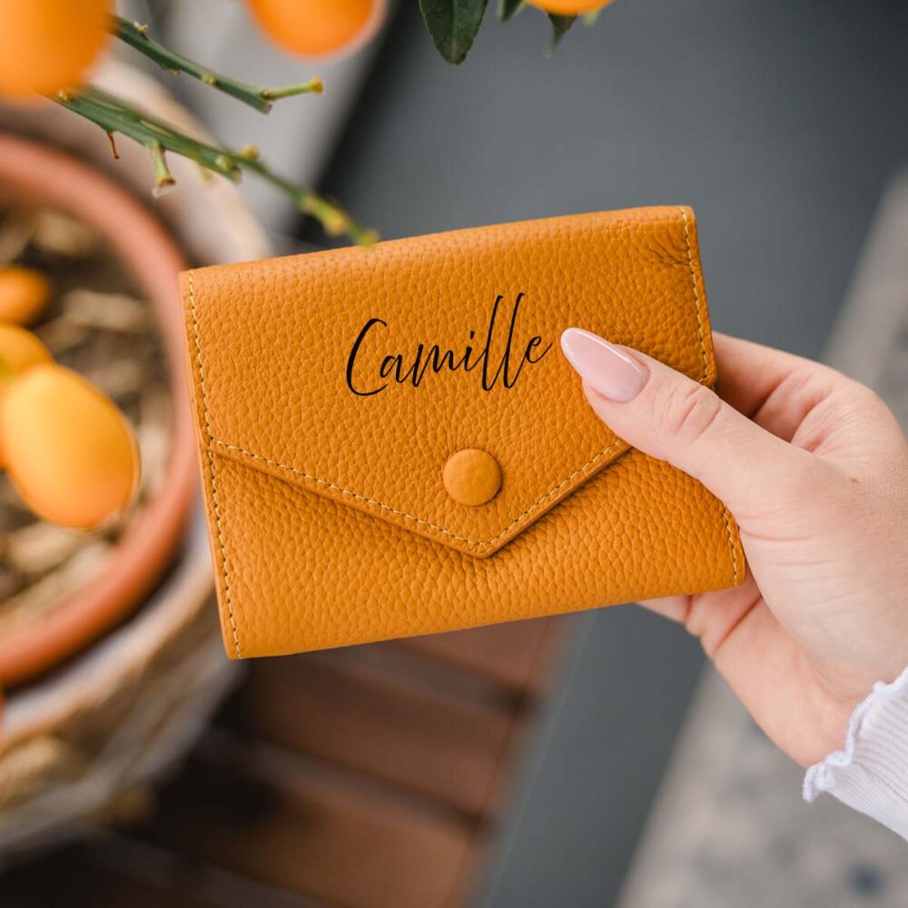 Portefeuille personnalisé avec nom