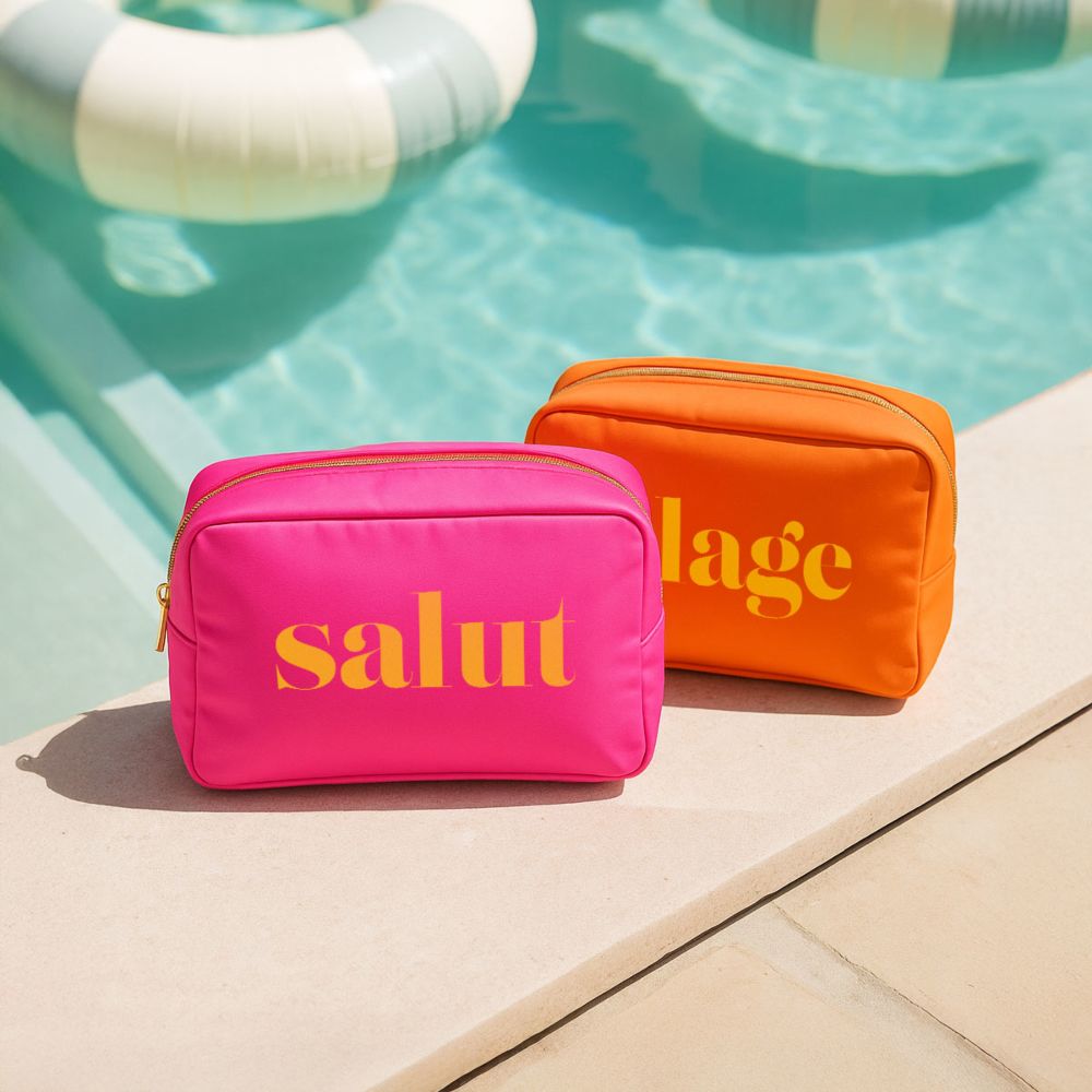 Personalisierbare Reisetasche mit Text