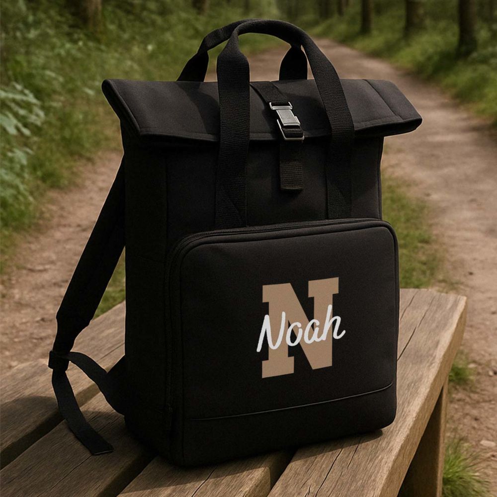 Sac à dos personnalisé avec monogramme