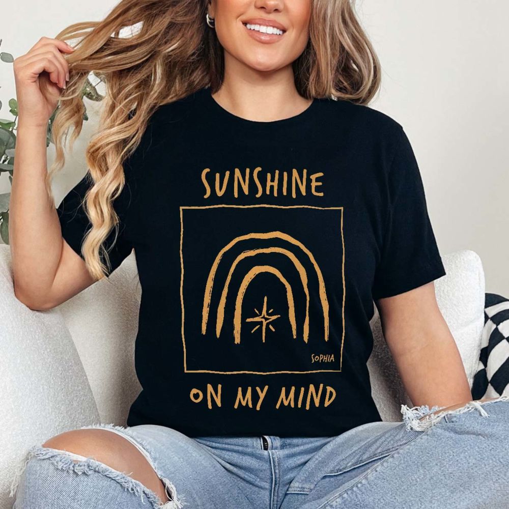 T-shirt personnalisé avec illustration et texte