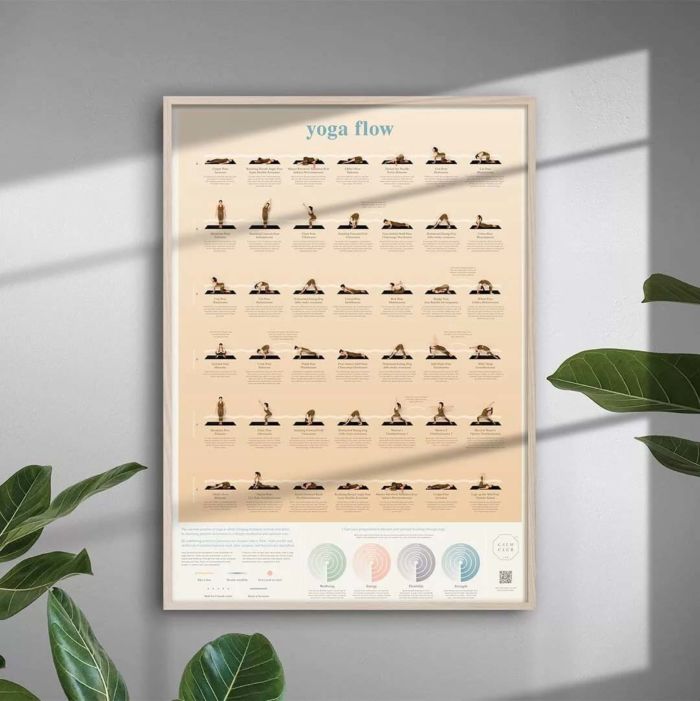 Poster Positions de Yoga