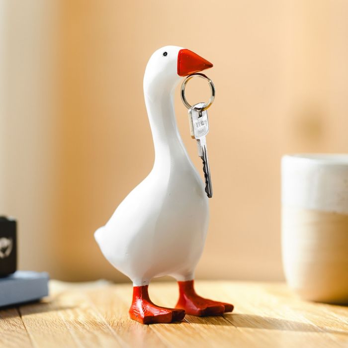Porte-clés magnétique en forme d’oie