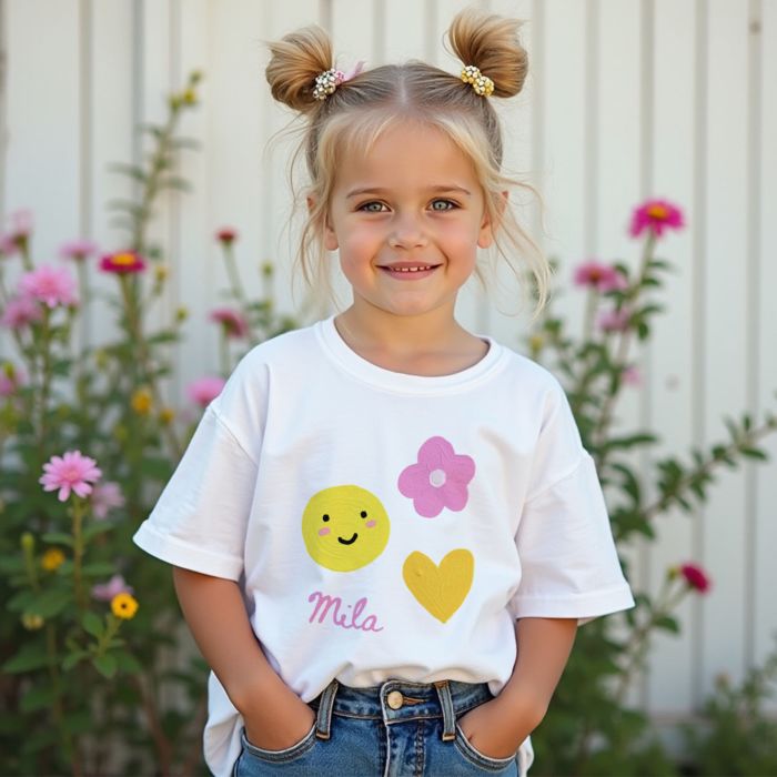 T-shirt personnalisé Enfant - Dessin d’enfant