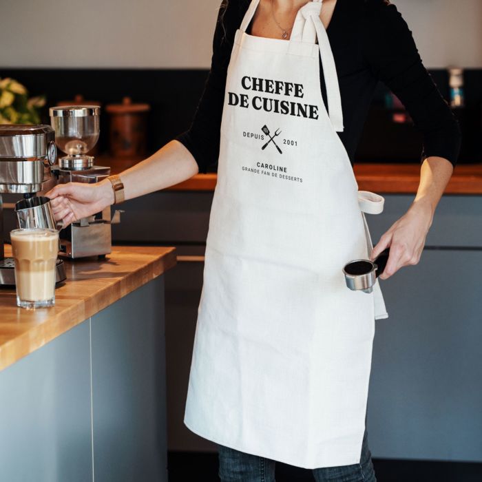 Tablier personnalisé Le Roi du BBQ