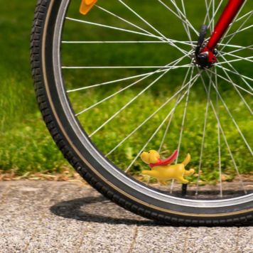 Petit chien pour vélo