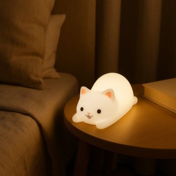 Lampe de chevet chat