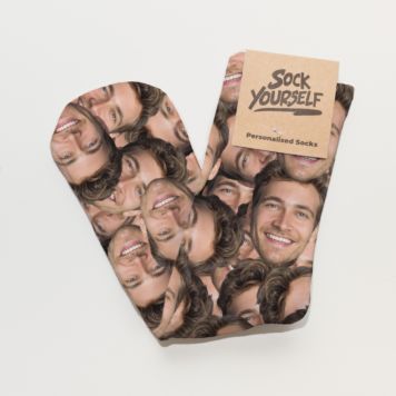 Chaussettes personnalisées visage