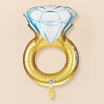 Ballon XXL Bague diamant